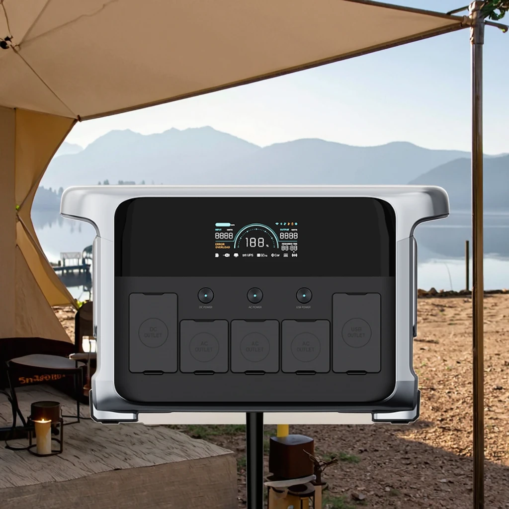 Outdoor Power Group - สถานีไฟฟ้าพกพา Joypo กำลังไฟสูง 600W/1200W/2400W แบตเตอรี่ LiFePO4