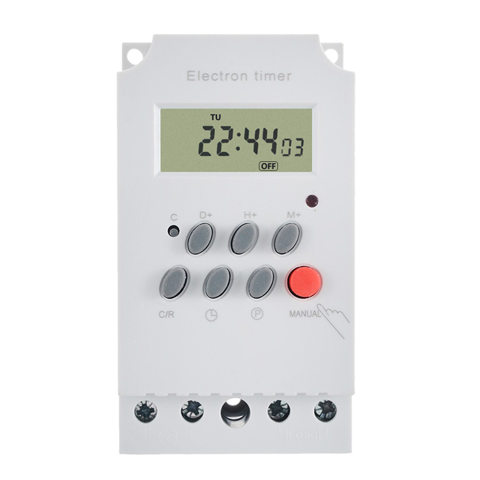 Outdoor Power Timer - AC 220V 25A Digital Programmable Timer