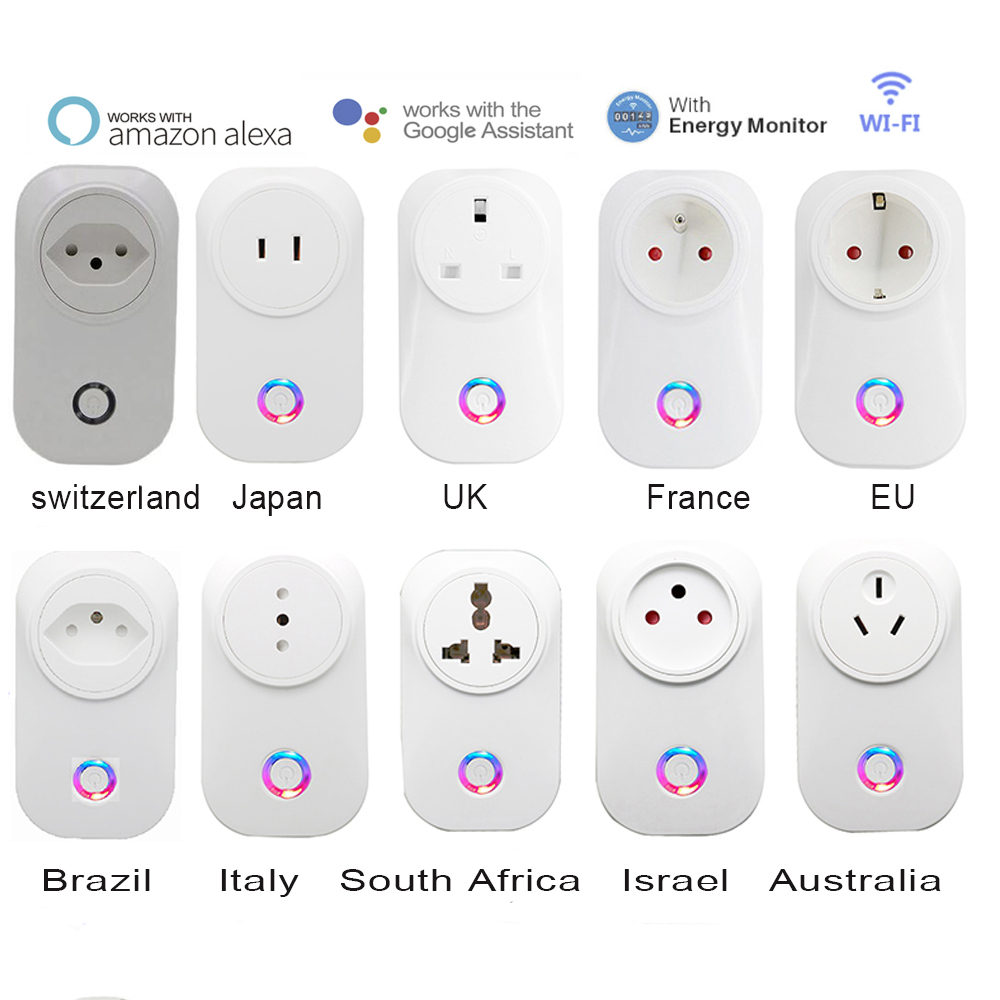 Outdoor Power Outlet Wifi - สมาร์ทไลฟ์ ปลั๊กไฟอัจฉริยะ WIFI รองรับ EU UK