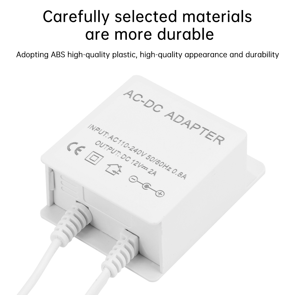 DC12V 2A EU ปลั๊กอะแดปเตอร์ควา - Outdoor Power Wire บทวิจารณ์และราคา