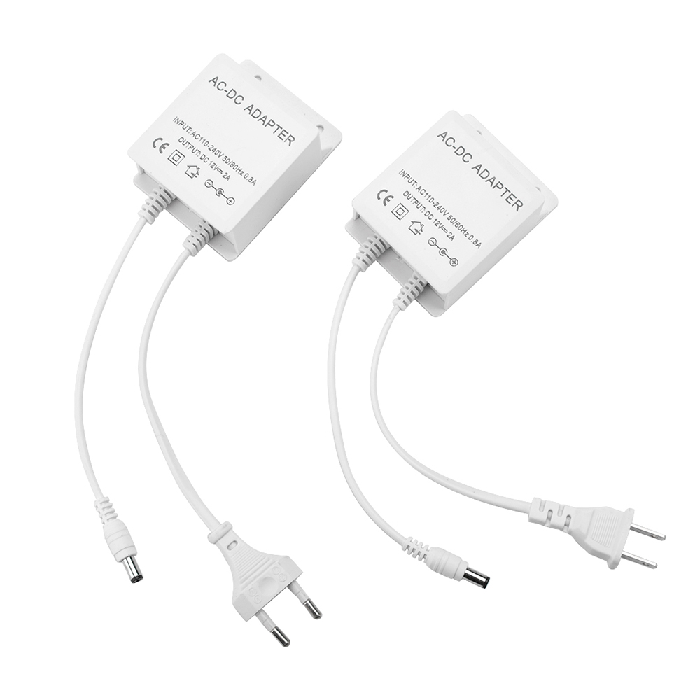 DC12V 2A EU ปลั๊กอะแดปเตอร์ควา - Outdoor Power Wire บทวิจารณ์และราคา
