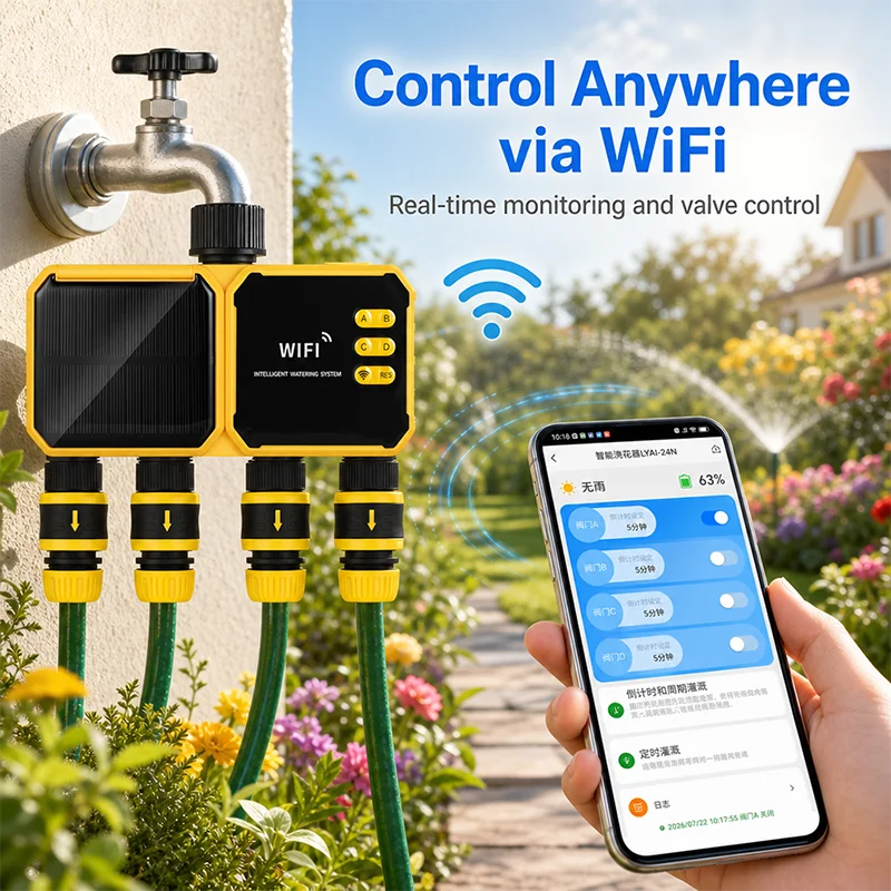 ตัวตั้งเวลาการรดน้ำอัจฉริยะแบบ - Power Zone Outdoor Timer บทวิจารณ์และราคา