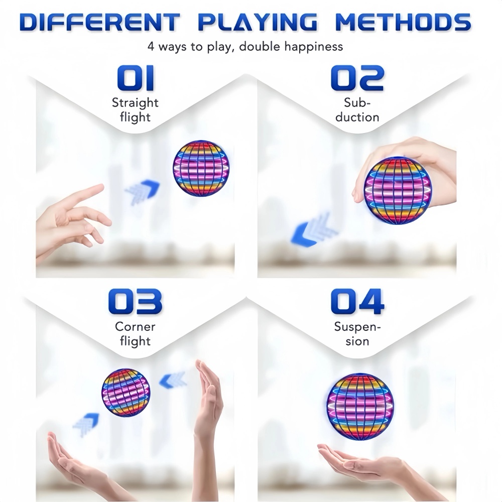 Flying Orb Boomerang Ball ไฟ L - Outdoor Power Lead บทวิจารณ์และราคา