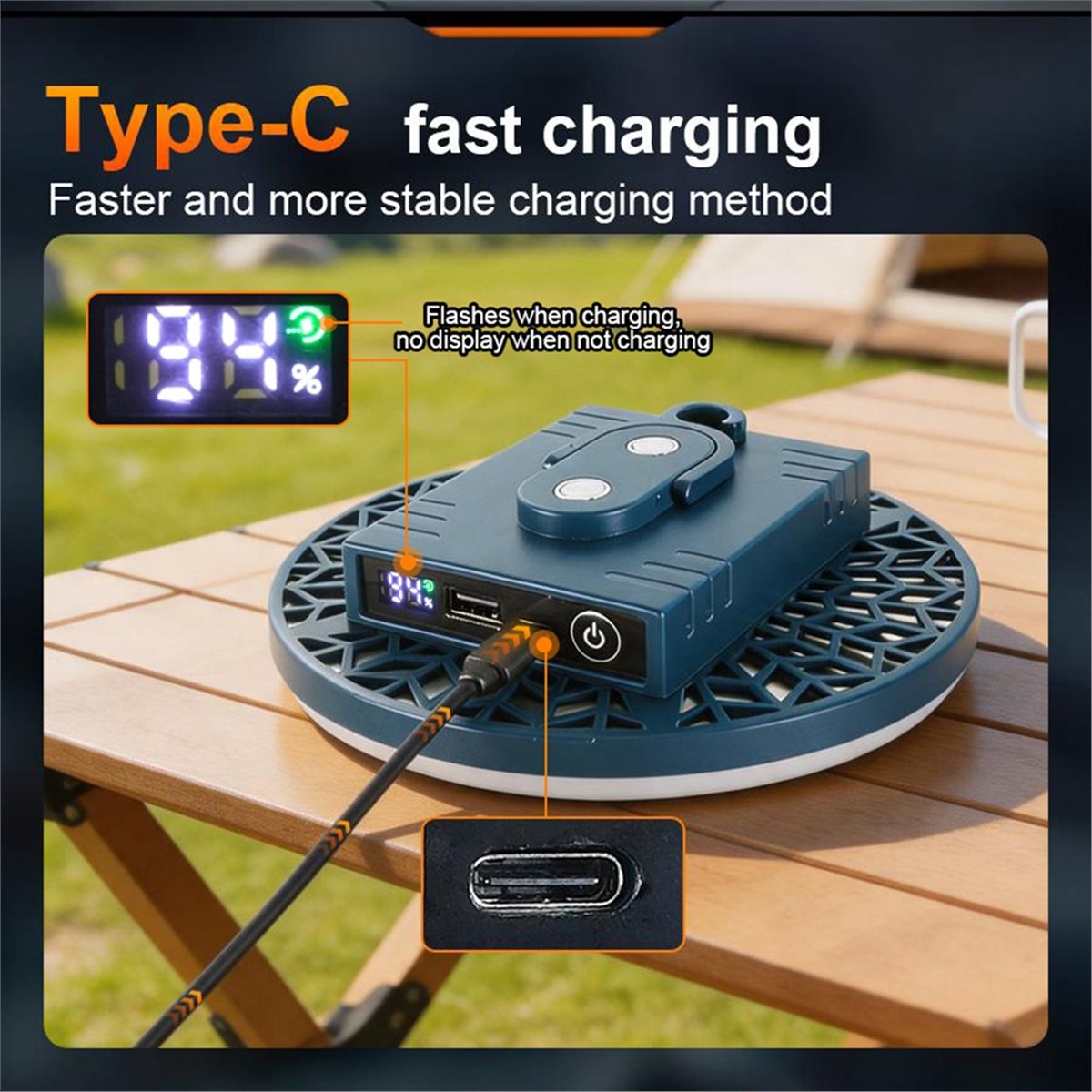 ไฟแคมป์ปิ้ง L70A แบบชาร์จไฟได้ - Outdoor Power Repair บทวิจารณ์และราคา