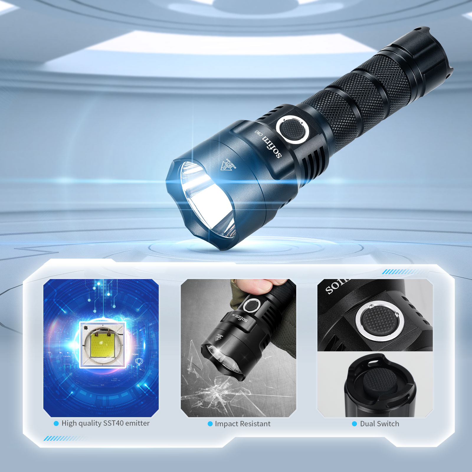 Sofirn C8G ที่มีประสิทธิภาพ 21 - Outdoor Power Group บทวิจารณ์และราคา