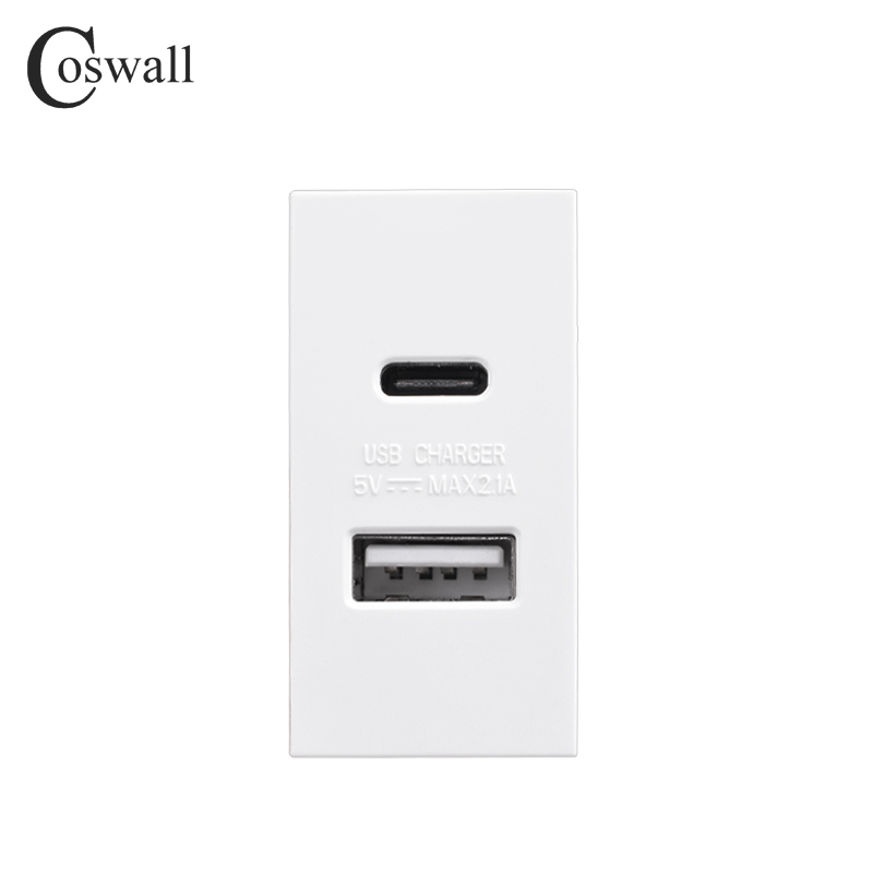 COSWALL E45 / P45 Series สีขาว - Outdoor Usb Power Strip บทวิจารณ์และราคา