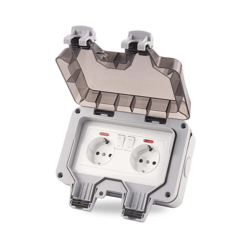 IP66 EU เยอรมนีมาตรฐานกันน้ำกล - Outdoor Usb Power Strip บทวิจารณ์และราคา