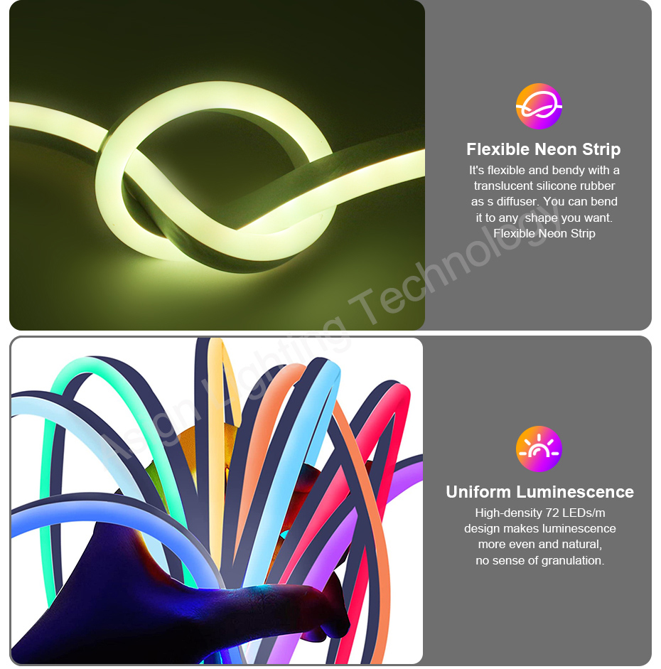 ไฟ LED RGB แบบเส้น 220V พร้อมป - Outdoor Power Outlet Wifi บทวิจารณ์และราคา