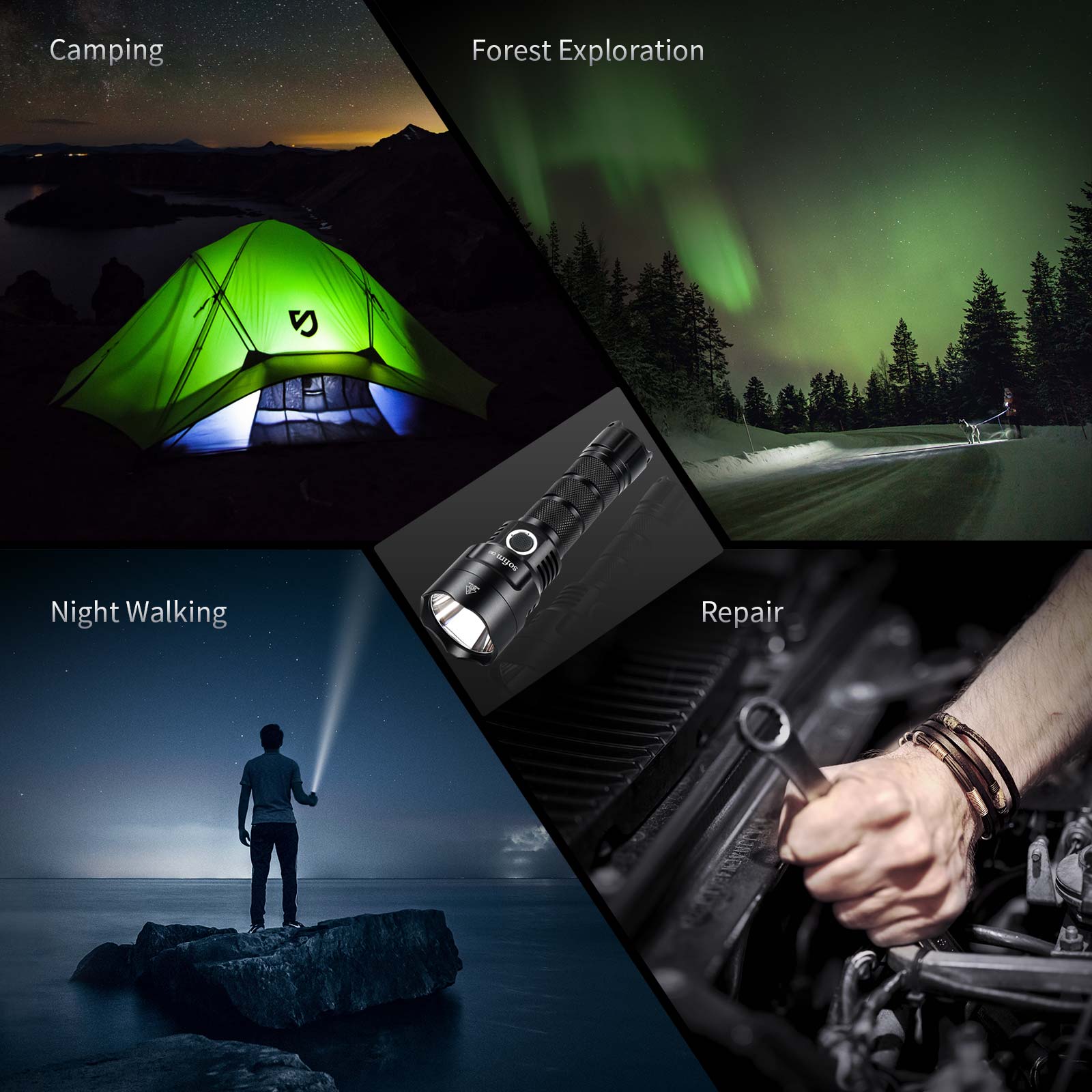 SOFIRN C8G ไฟฉาย LED ทรงพลัง 2 - Outdoor Power Group บทวิจารณ์และราคา
