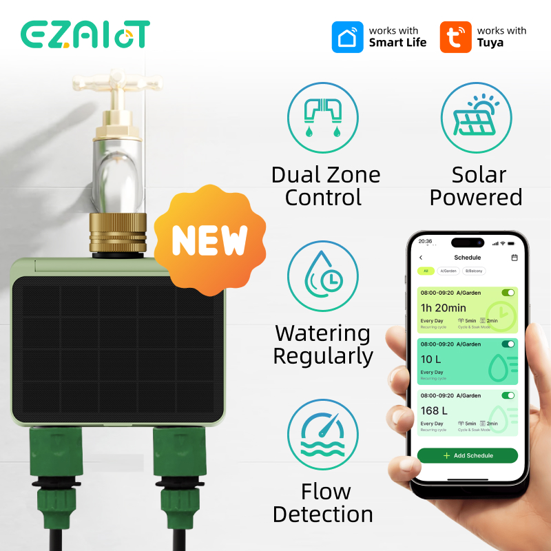 ระบบวาล์วน้ำรดน้ำอัตโนมัติแบบต - Power Zone Outdoor Timer บทวิจารณ์และราคา