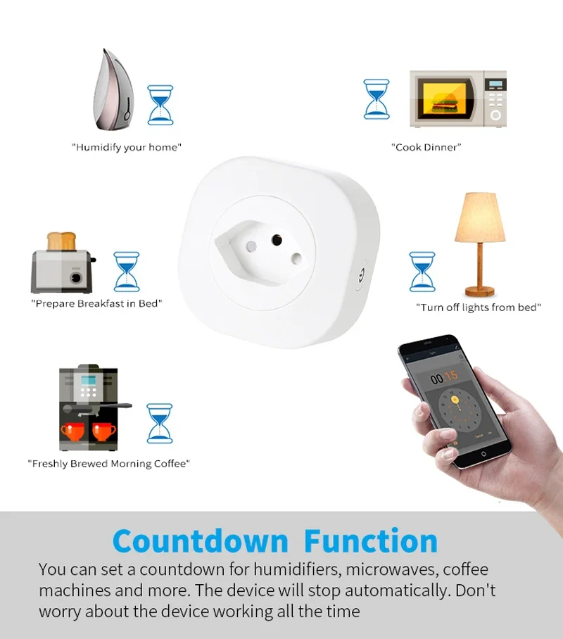 WiFi Smart Plug 16A สวิตเซอร์แ - Outdoor Power Outlet Wifi บทวิจารณ์และราคา
