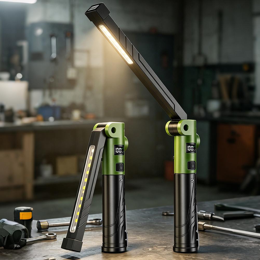 ไฟฉาย LED แบบชาร์จได้ พับเก็บไ - Outdoor Power Repair บทวิจารณ์และราคา