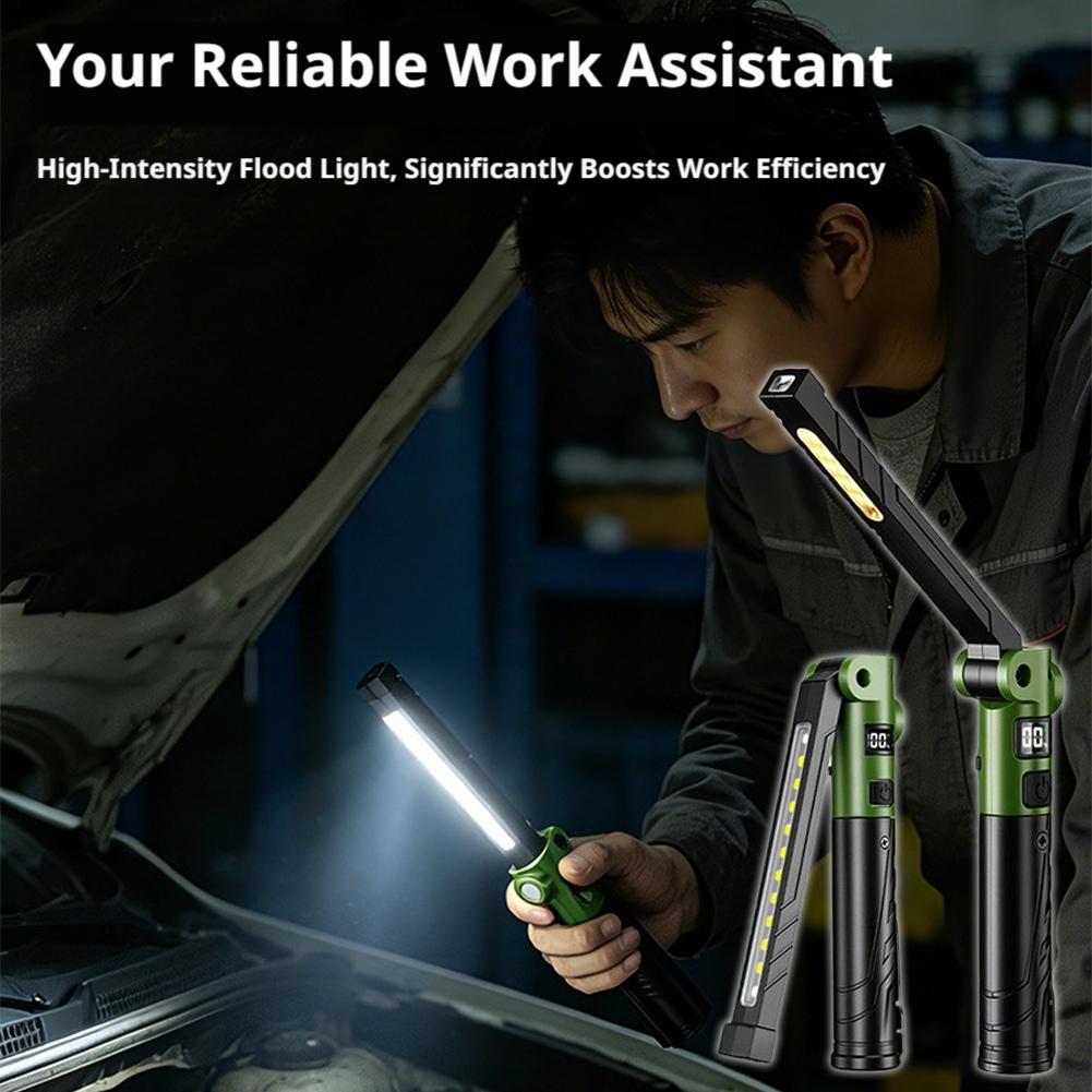 ไฟฉาย LED แบบชาร์จได้ พับเก็บไ - Outdoor Power Repair บทวิจารณ์และราคา