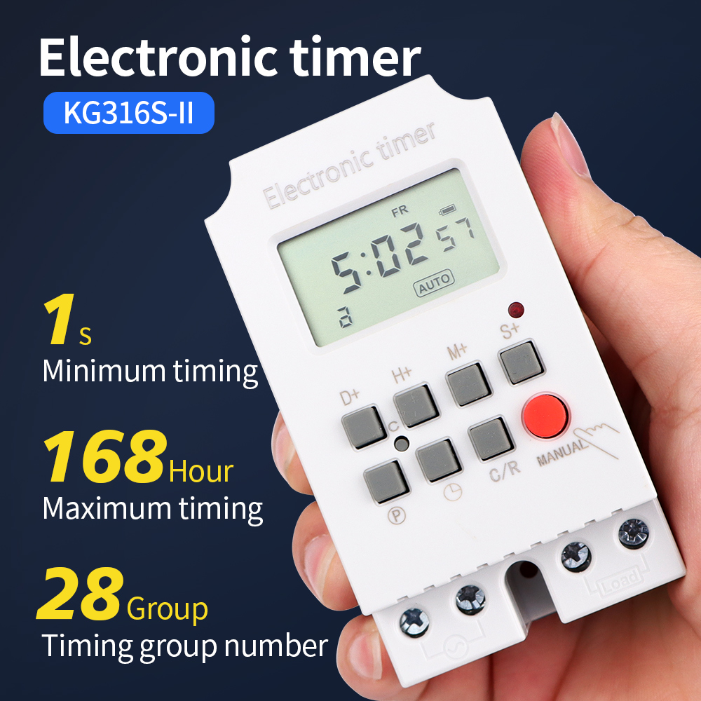 สวิตช์นาฬิกาดิจิตอล25A KG316S  - Outdoor Power Timer บทวิจารณ์และราคา