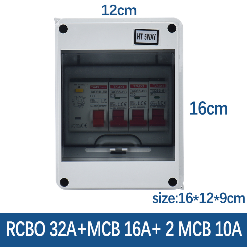 กลางแจ้งครัวเรือนสวิตช์ MCB กั - Outdoor Power Wire บทวิจารณ์และราคา