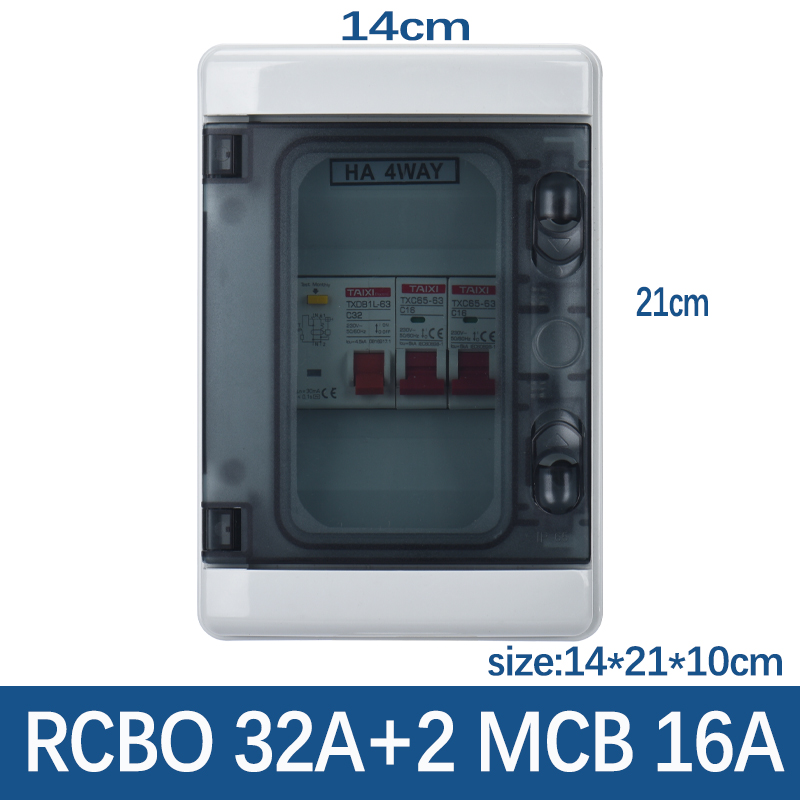 กลางแจ้งครัวเรือนสวิตช์ MCB กั - Outdoor Power Wire บทวิจารณ์และราคา