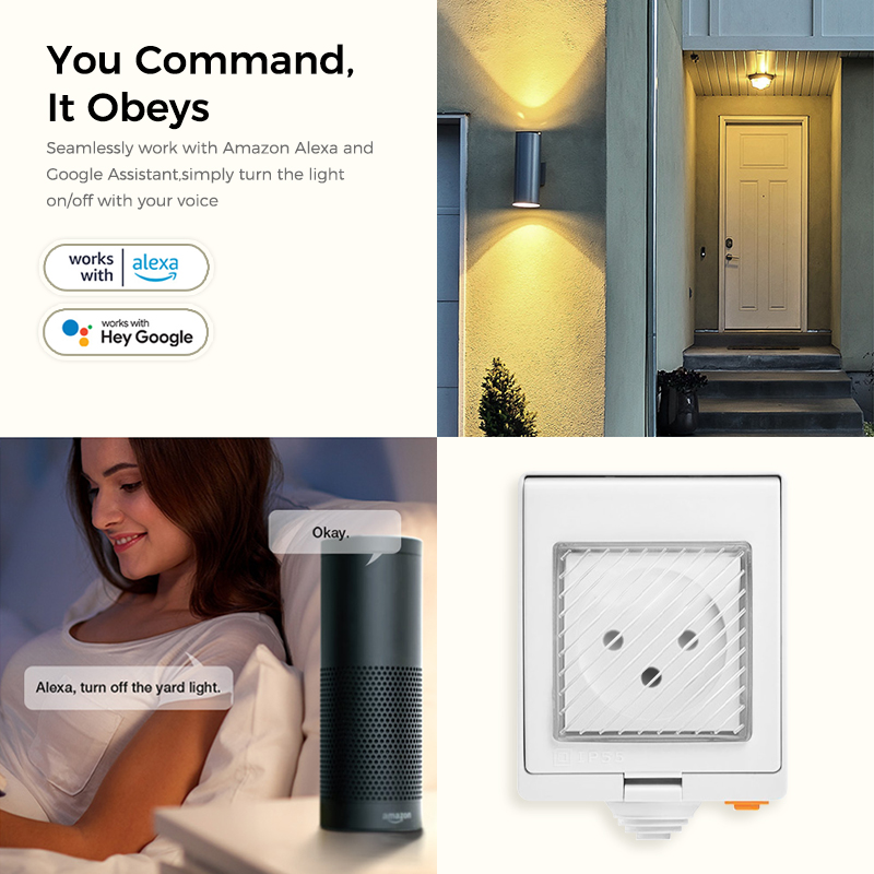 Avoir อิสราเอล Tuya สมาร์ทซ็อก - Outdoor Power Outlet Wifi บทวิจารณ์และราคา