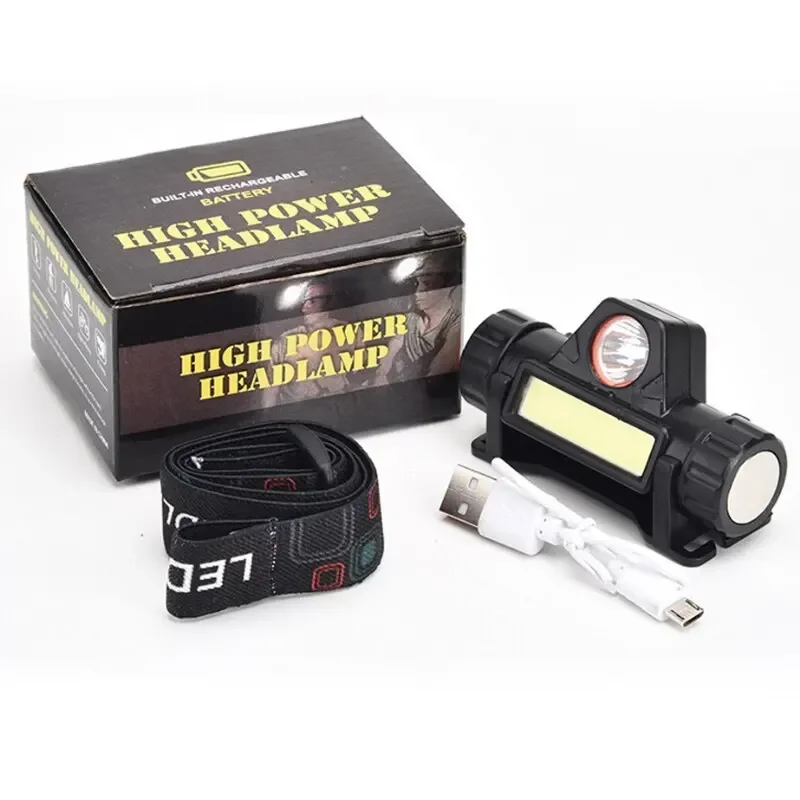 ไฟฉายคาดศีรษะ LED กำลังสูง ชาร - Outdoor Power Repair บทวิจารณ์และราคา