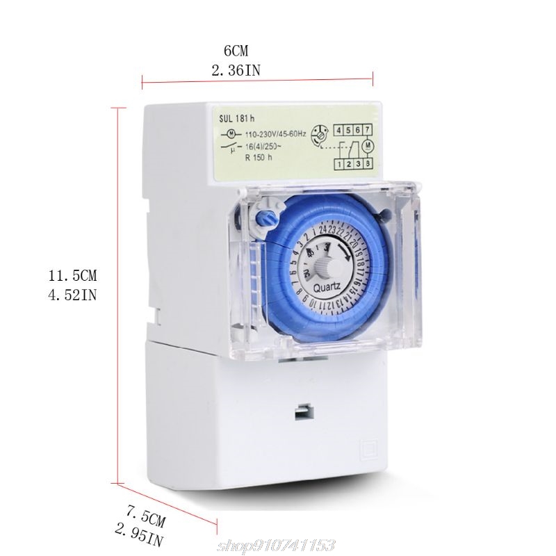 SUL181Hจับเวลาเครื่องกล220V 16 - Outdoor Power Timer บทวิจารณ์และราคา