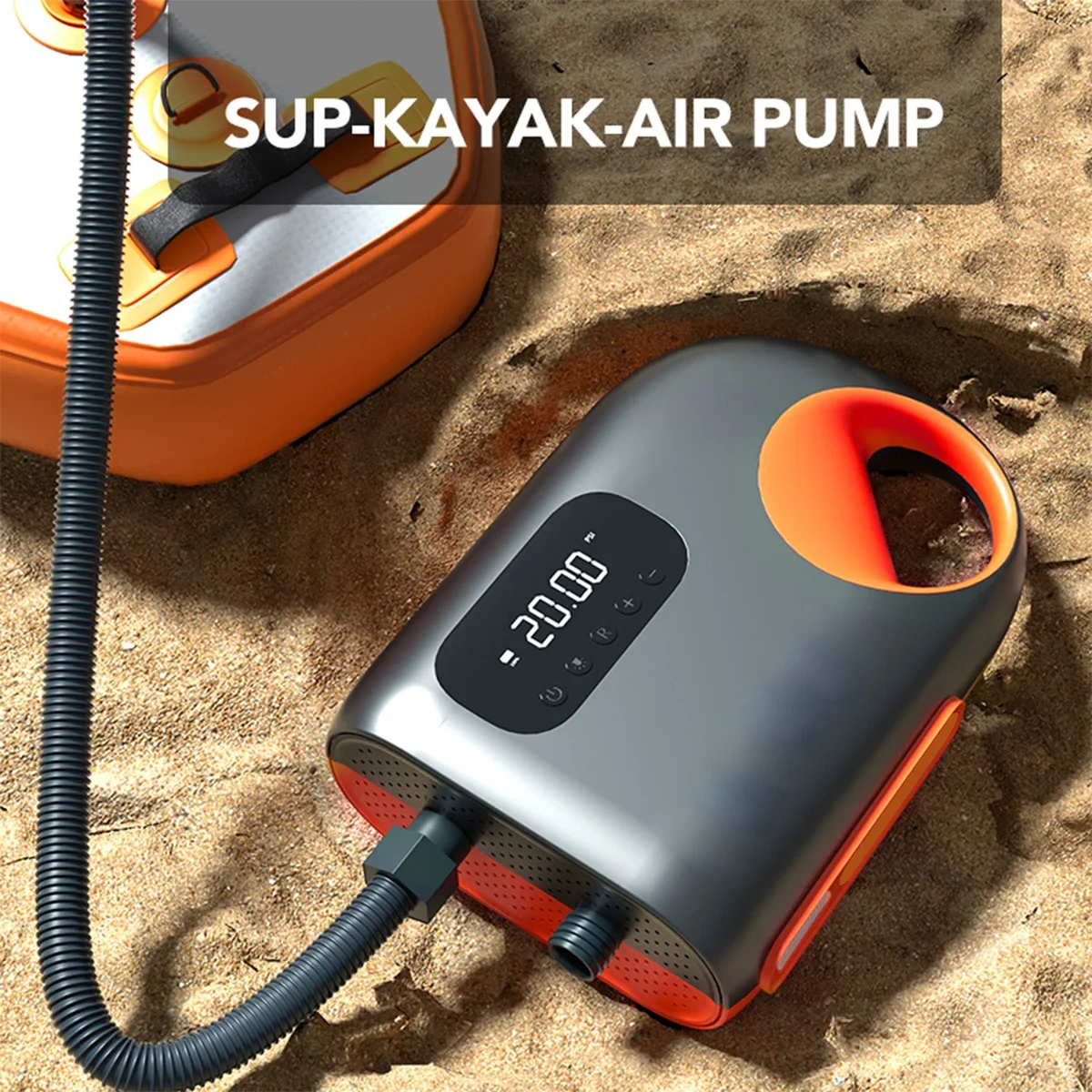 ปั๊มลมไฟฟ้าแบบมีสาย 20Psi DC ค - Outdoor Power Wire บทวิจารณ์และราคา