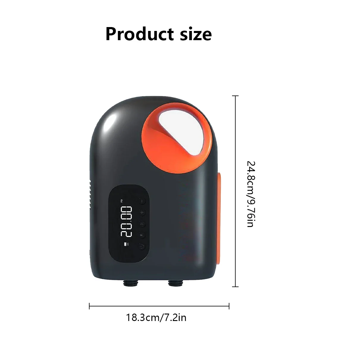 ปั๊มลมไฟฟ้าแบบมีสาย 20Psi DC ค - Outdoor Power Wire บทวิจารณ์และราคา