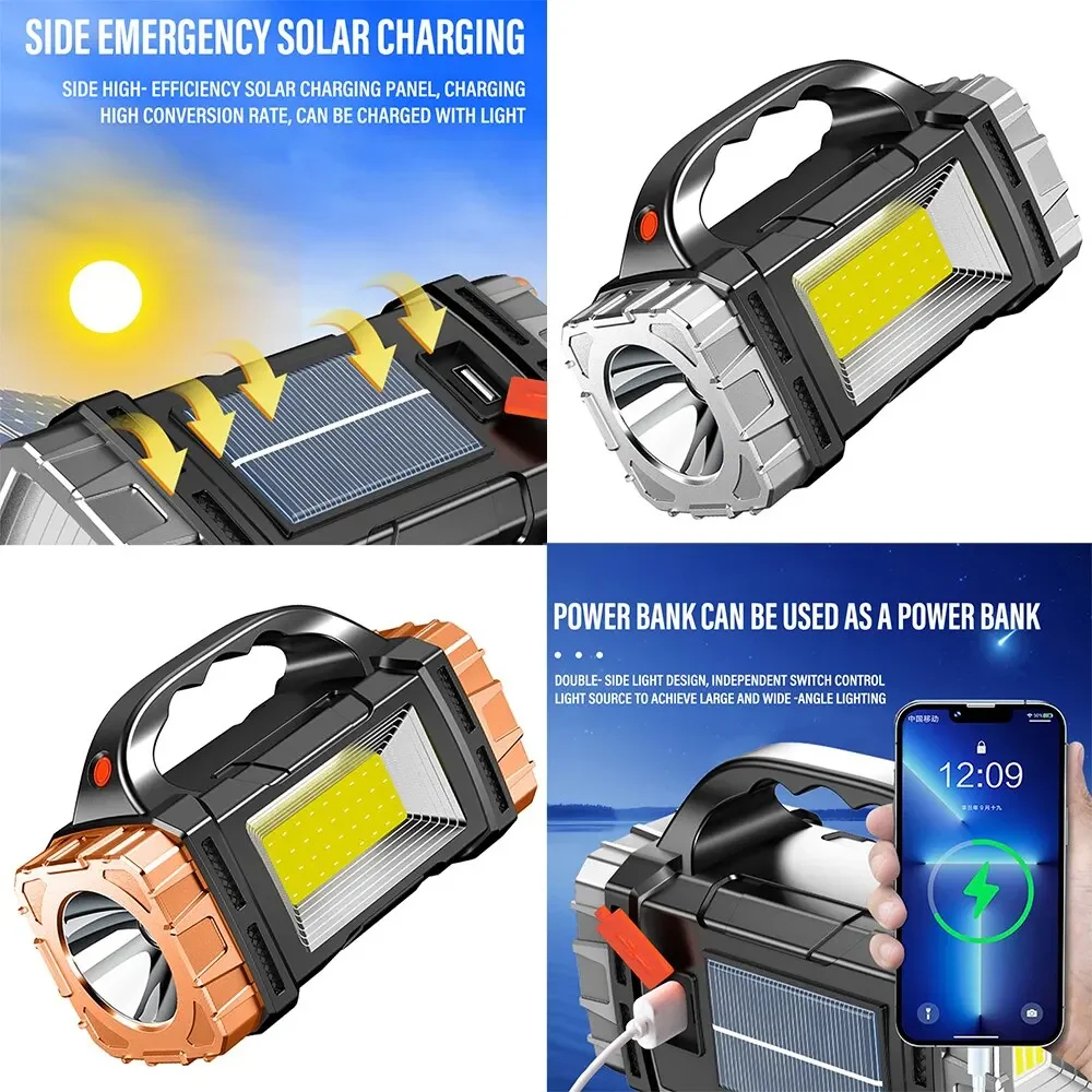 อัพเกรดใหม่ ไฟฉาย LED พลังงานแ - Outdoor Power Outlet Solar บทวิจารณ์และราคา