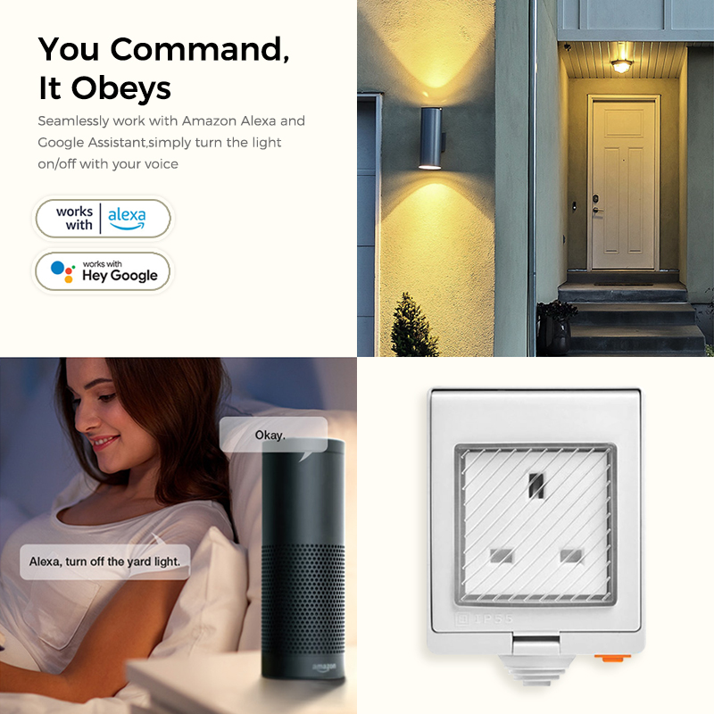 Avoir IP55 Tuya Wifiสมาร์ทกันน - Outdoor Power Outlet Wifi บทวิจารณ์และราคา
