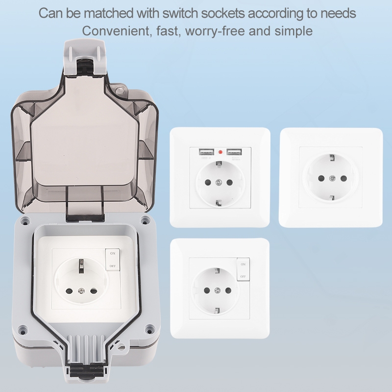 IP66 กลางแจ้ง Weatherproof 16A - Outdoor Power Timer บทวิจารณ์และราคา