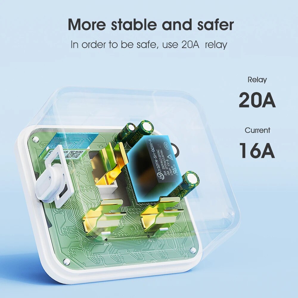 Tuya เต้ารับปลั๊กไวไฟไร้สายสำห - Outdoor Power Timer บทวิจารณ์และราคา