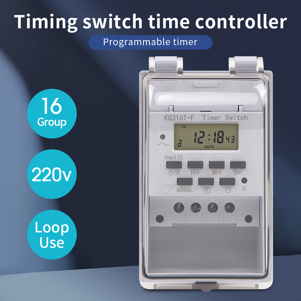 สวิตช์จับเวลา 30A รีไซเคิลรายส - Outdoor Power Timer บทวิจารณ์และราคา