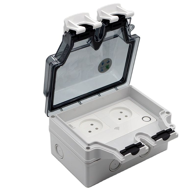 16A สมาร์ทซ็อกเก็ต IP66 ปลั๊กก - Outdoor Power Outlet Wifi บทวิจารณ์และราคา