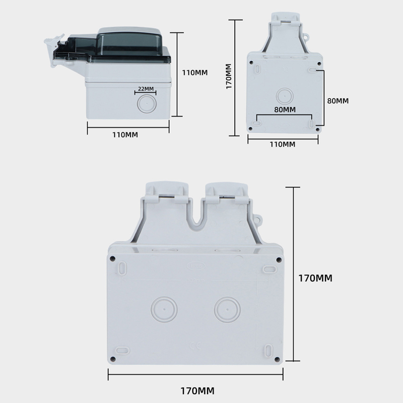 Avoir Tuya ซ็อกเก็ต IP66 กลางแ - Outdoor Power Outlet Wifi บทวิจารณ์และราคา