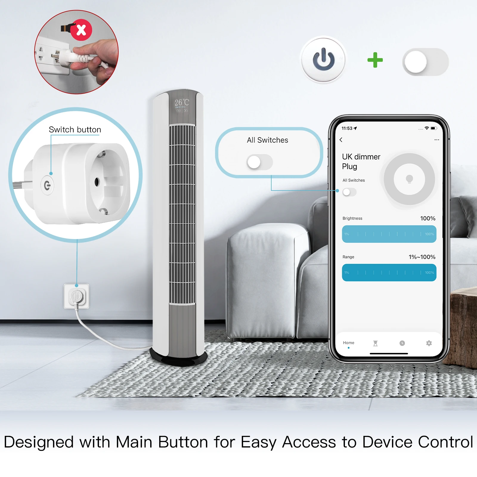 ปลั๊กไฟอัจฉริยะ MOES Tuya WiFi - Outdoor Power Timer บทวิจารณ์และราคา