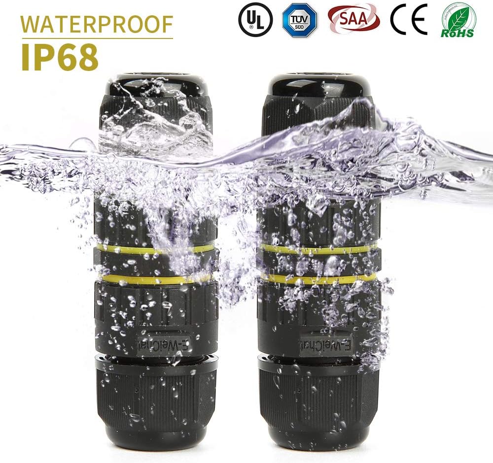 กล่องต่อสายไฟกันน้ำ M16 2PIN 3 - Outdoor Power Wire บทวิจารณ์และราคา