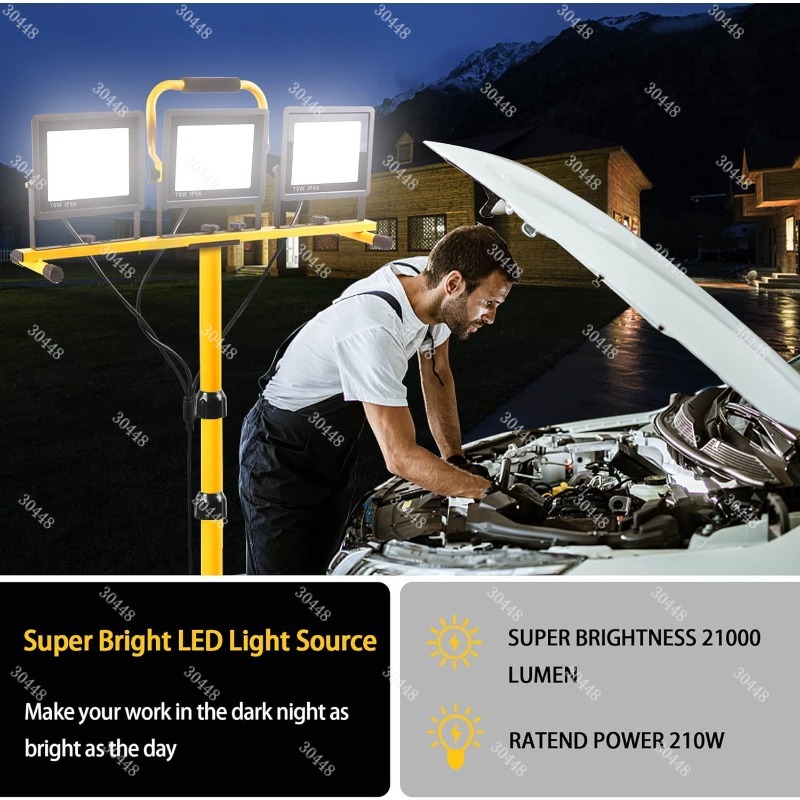 ไฟส่องสว่างแบบ LED, ไฟส่องสว่า - Outdoor Power Repair บทวิจารณ์และราคา