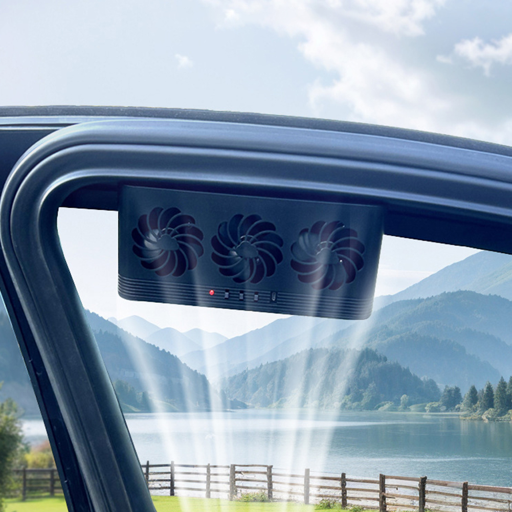 พัดลมดูดอากาศรถยนต์พลังงานแสงอ - Outdoor Power Vent บทวิจารณ์และราคา